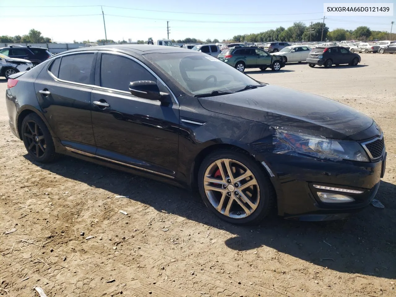 2013 Kia Optima Sx VIN: 5XXGR4A66DG121439 Lot: 72432404