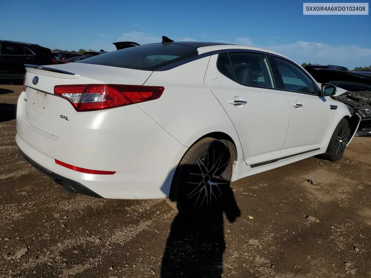 2013 Kia Optima Sx VIN: 5XXGR4A6XDG102408 Lot: 72433754