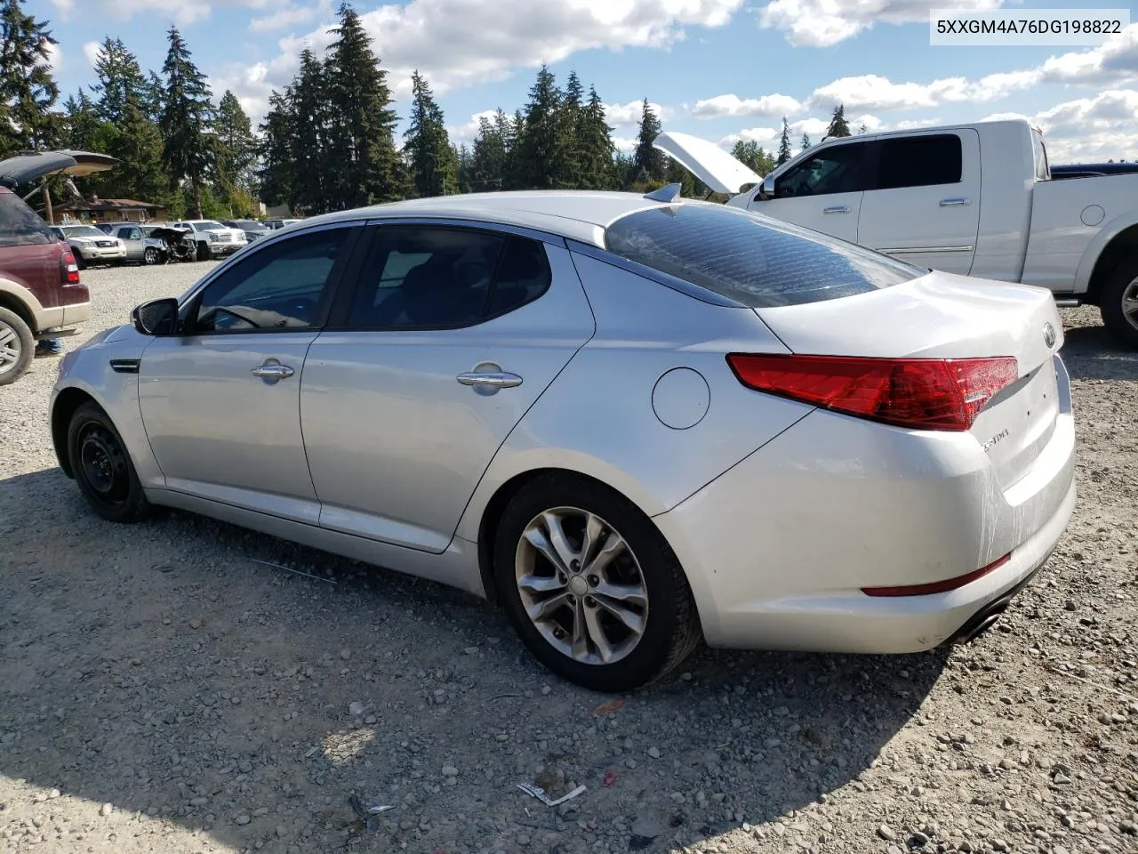 5XXGM4A76DG198822 2013 Kia Optima Lx