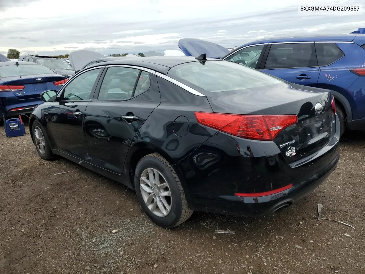 5XXGM4A74DG209557 2013 Kia Optima Lx