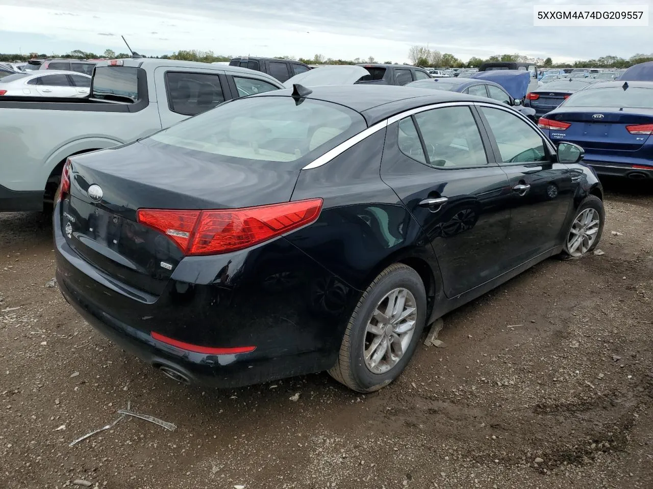 5XXGM4A74DG209557 2013 Kia Optima Lx