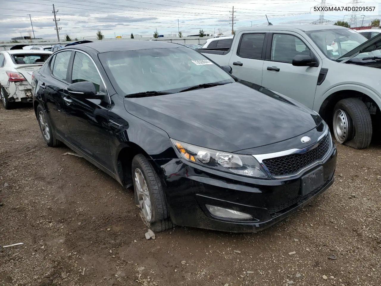 2013 Kia Optima Lx VIN: 5XXGM4A74DG209557 Lot: 72628644