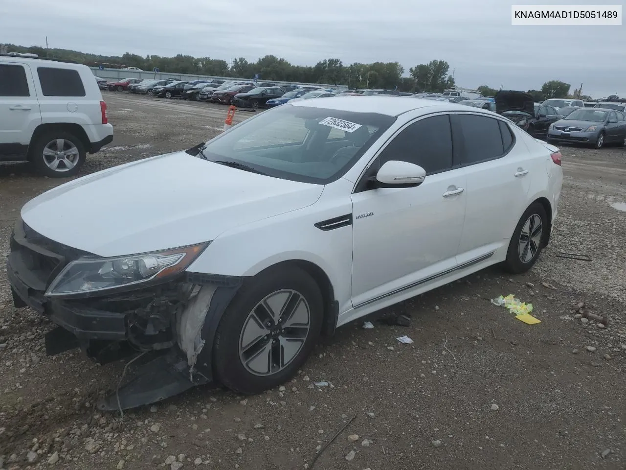 KNAGM4AD1D5051489 2013 Kia Optima Hybrid