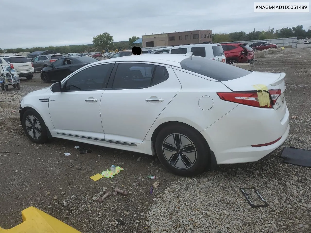 KNAGM4AD1D5051489 2013 Kia Optima Hybrid