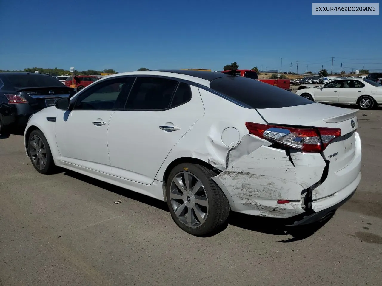 2013 Kia Optima Sx VIN: 5XXGR4A69DG209093 Lot: 72747624