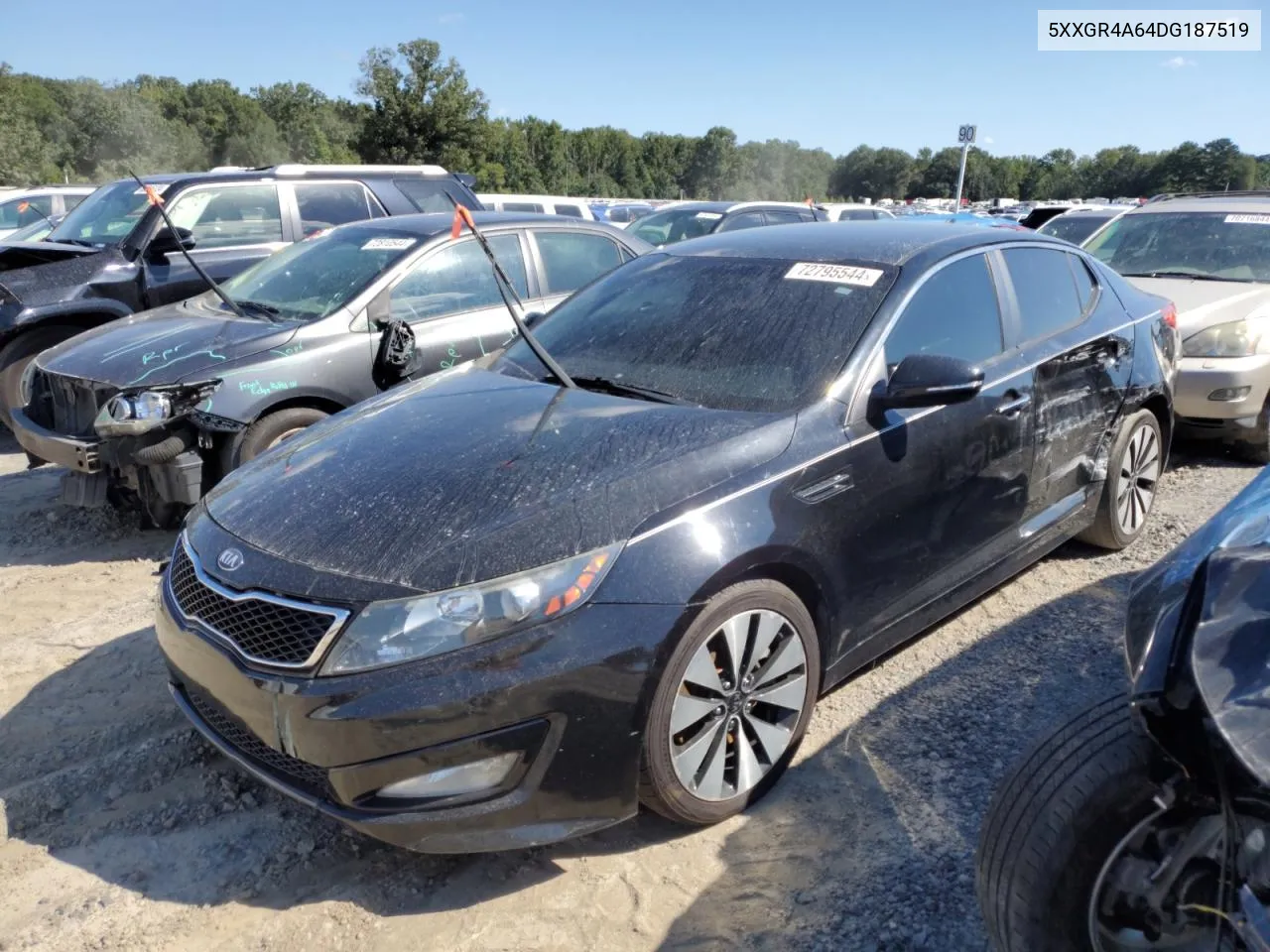 2013 Kia Optima Sx VIN: 5XXGR4A64DG187519 Lot: 72795544