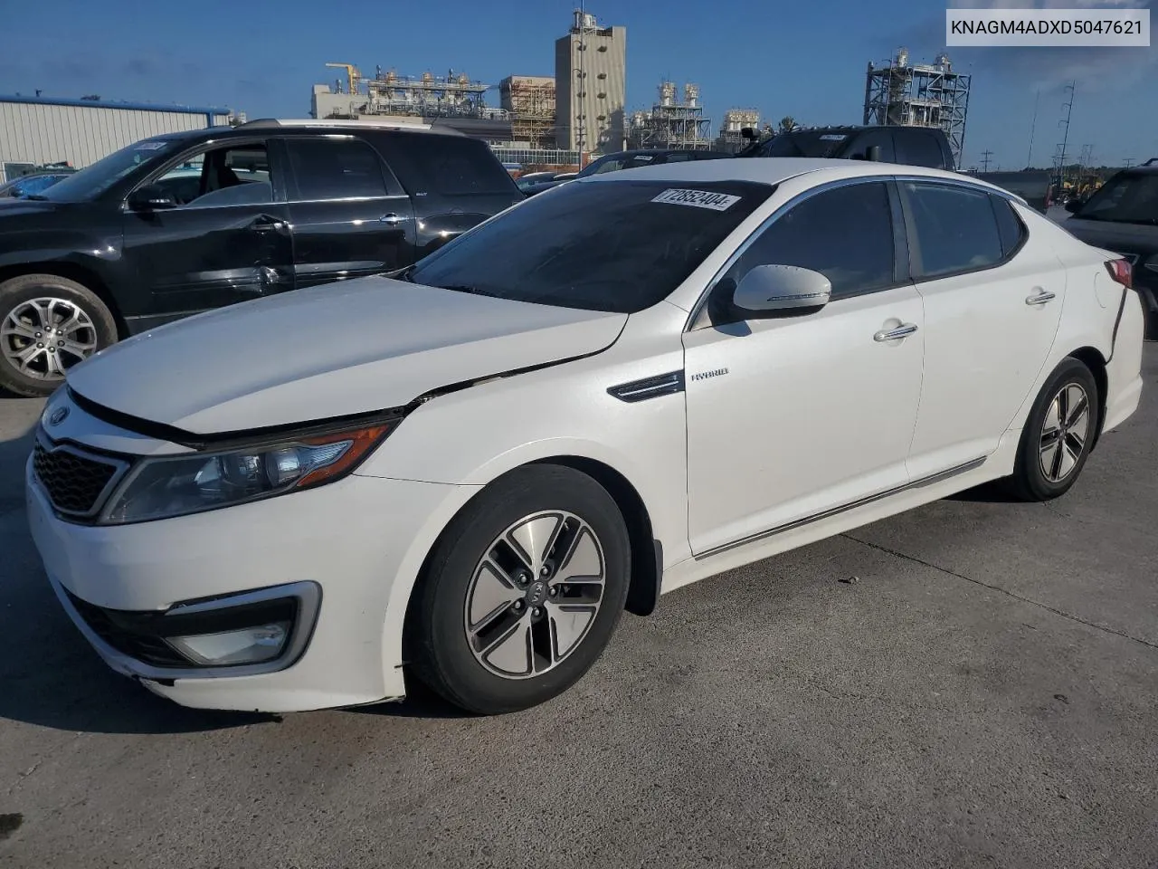 KNAGM4ADXD5047621 2013 Kia Optima Hybrid