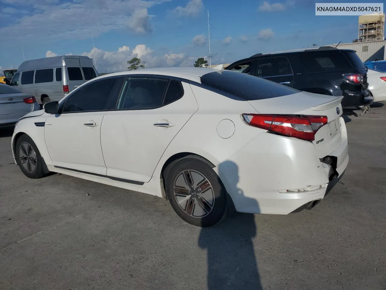 KNAGM4ADXD5047621 2013 Kia Optima Hybrid