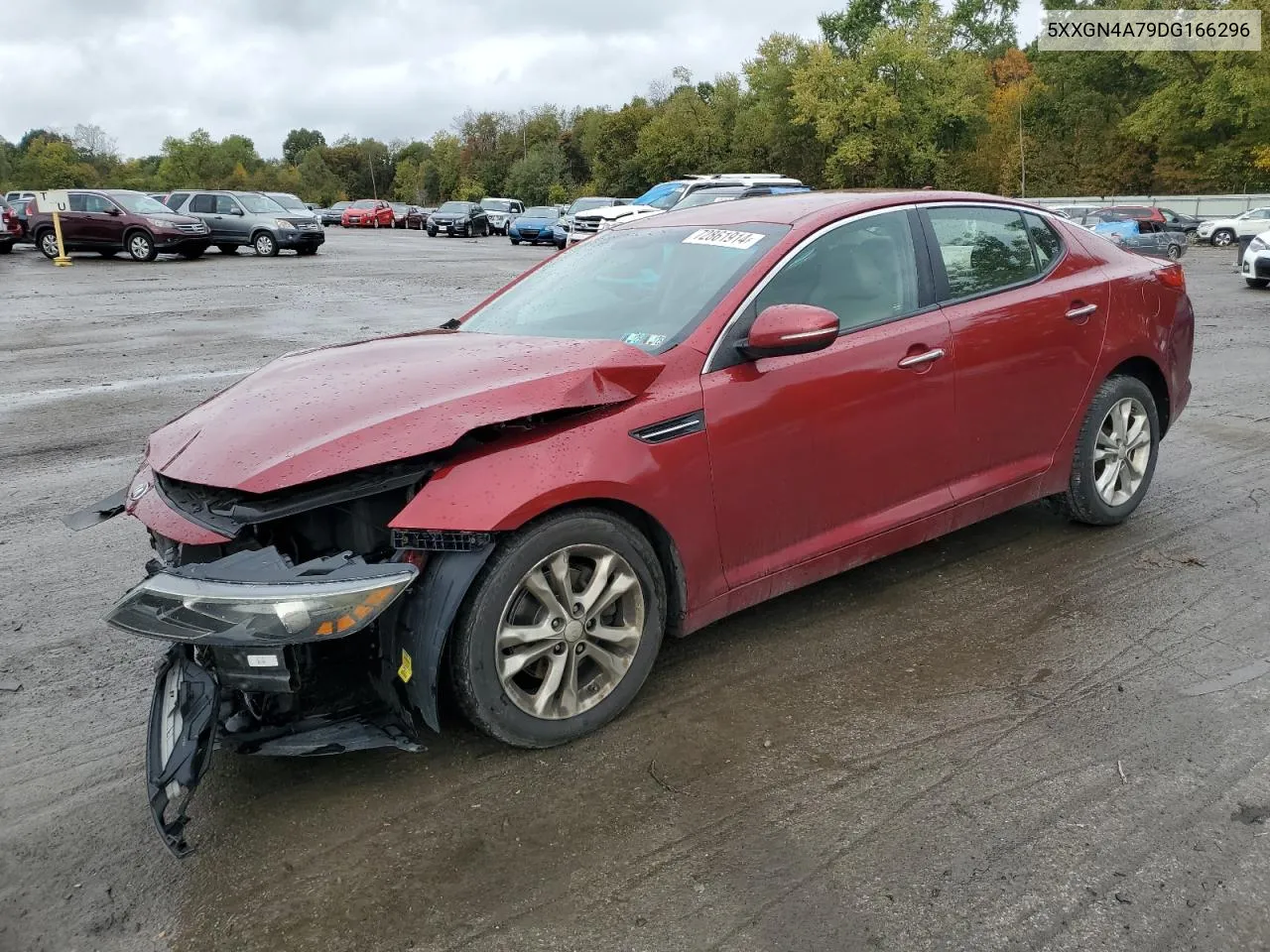 2013 Kia Optima Ex VIN: 5XXGN4A79DG166296 Lot: 72861914