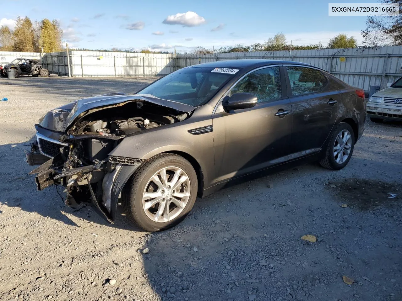 5XXGN4A72DG216665 2013 Kia Optima Ex