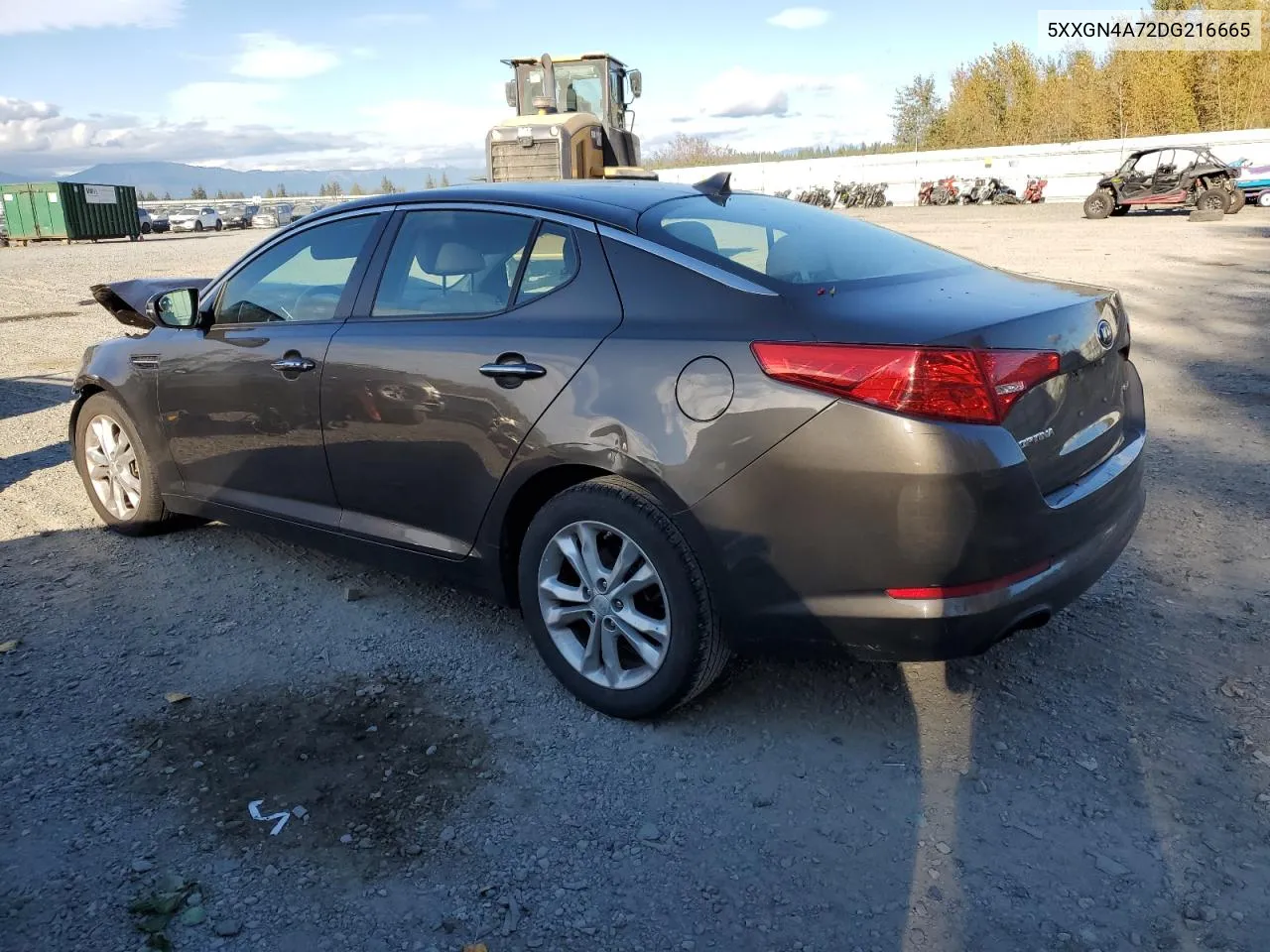 2013 Kia Optima Ex VIN: 5XXGN4A72DG216665 Lot: 72992264