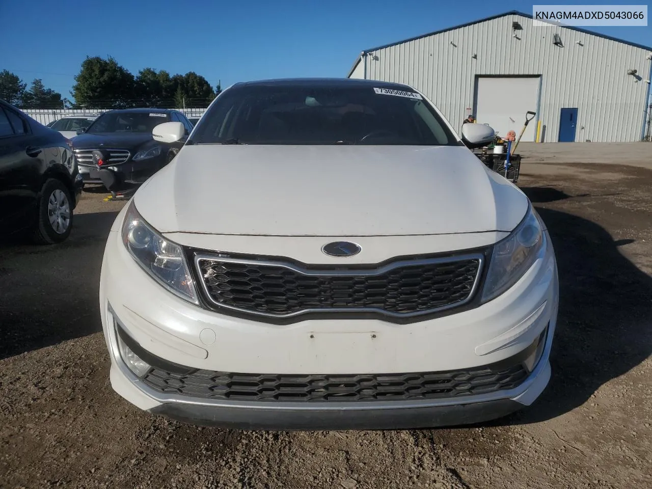 2013 Kia Optima Hybrid VIN: KNAGM4ADXD5043066 Lot: 73050064