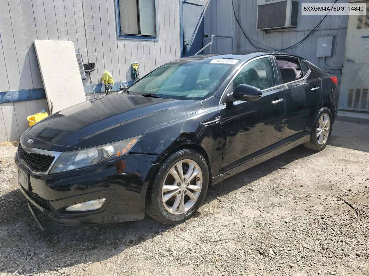 2013 Kia Optima Lx VIN: 5XXGM4A76DG114840 Lot: 73052414