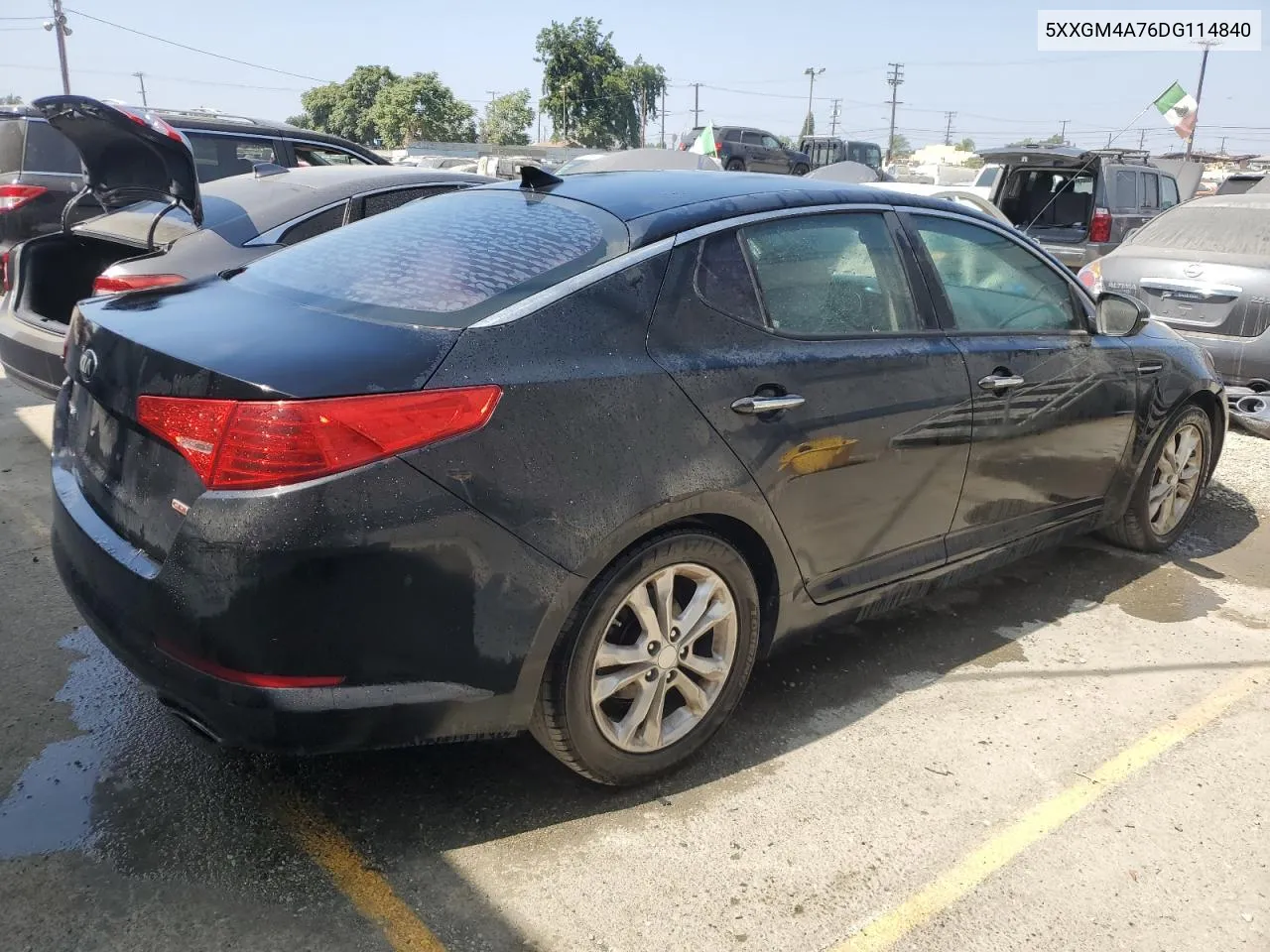 2013 Kia Optima Lx VIN: 5XXGM4A76DG114840 Lot: 73052414