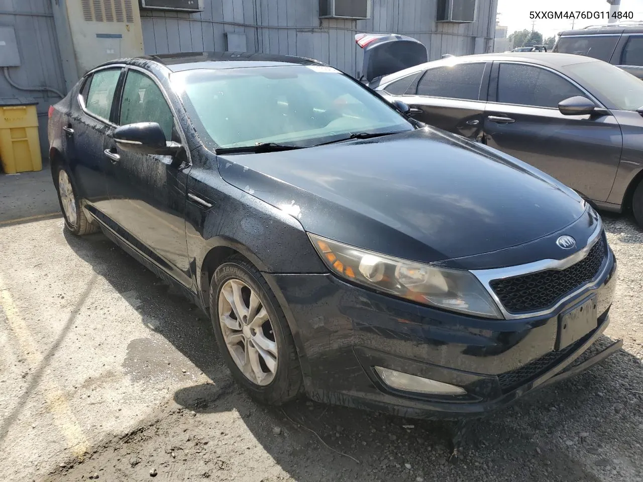 5XXGM4A76DG114840 2013 Kia Optima Lx