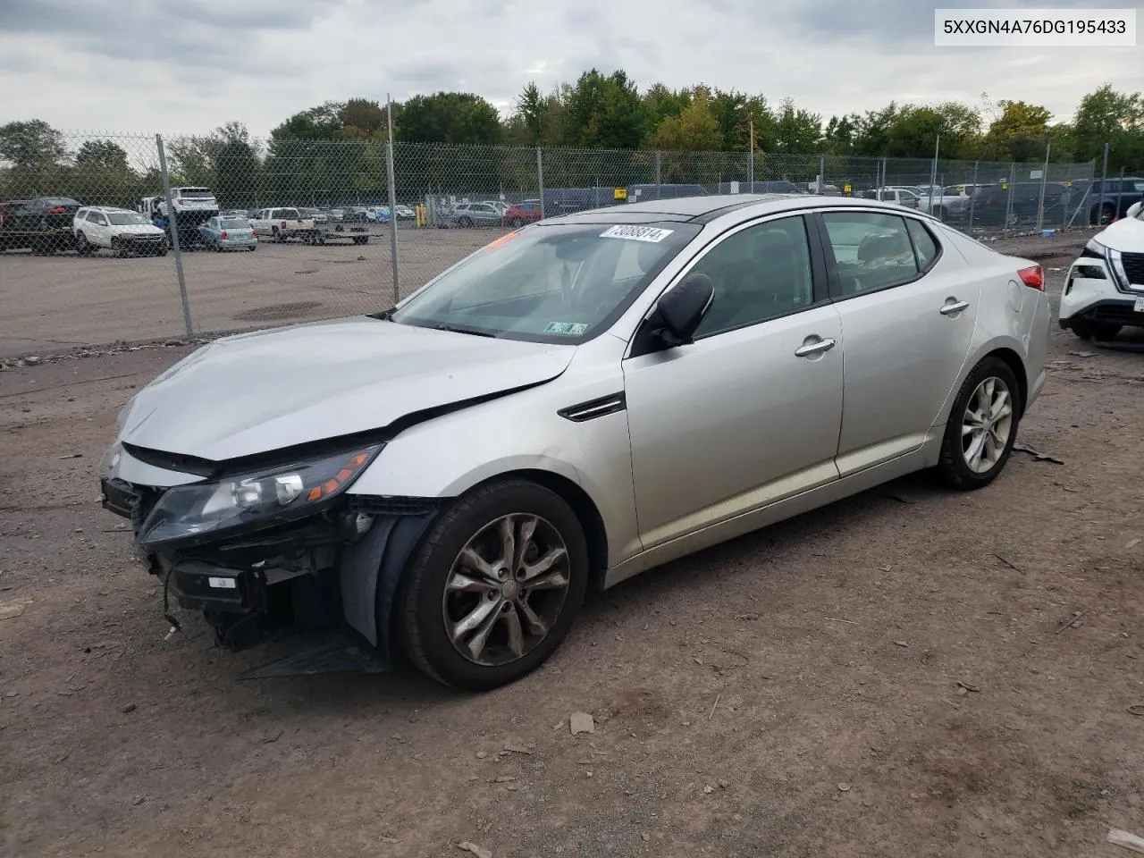 5XXGN4A76DG195433 2013 Kia Optima Ex