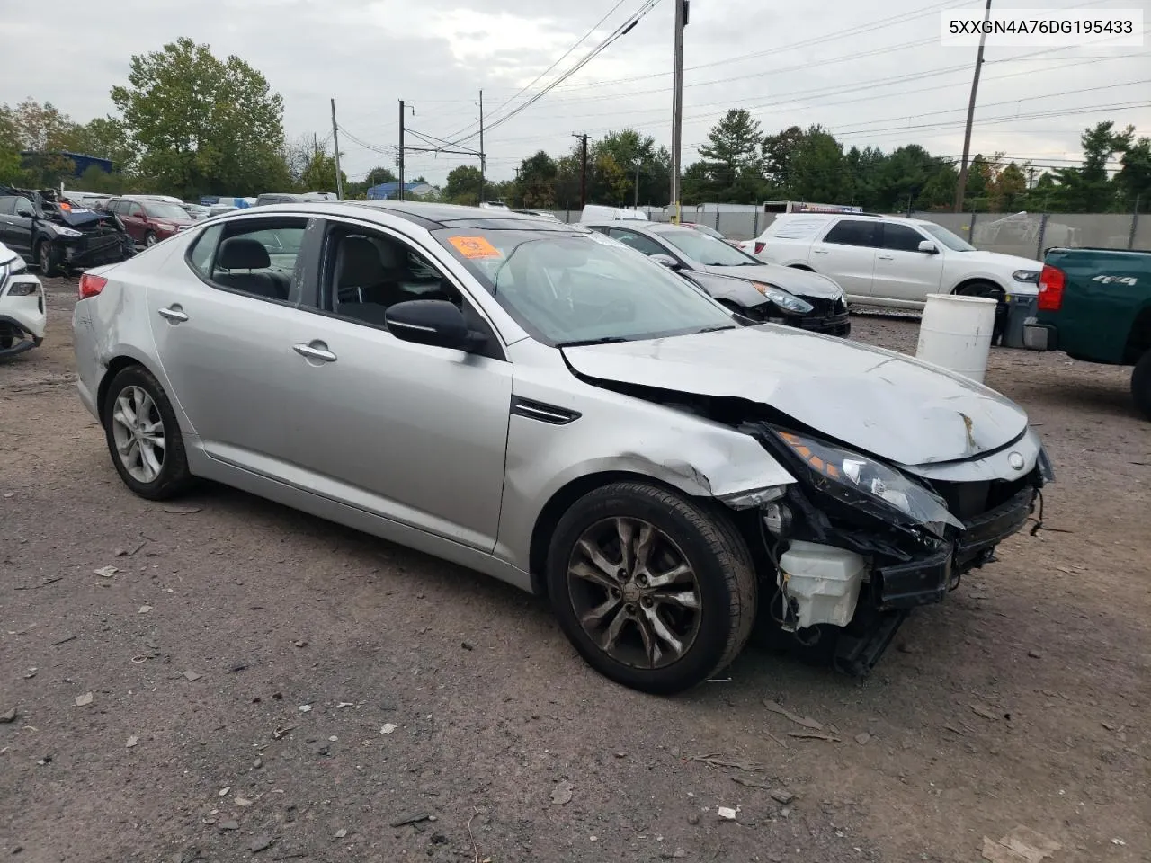 5XXGN4A76DG195433 2013 Kia Optima Ex