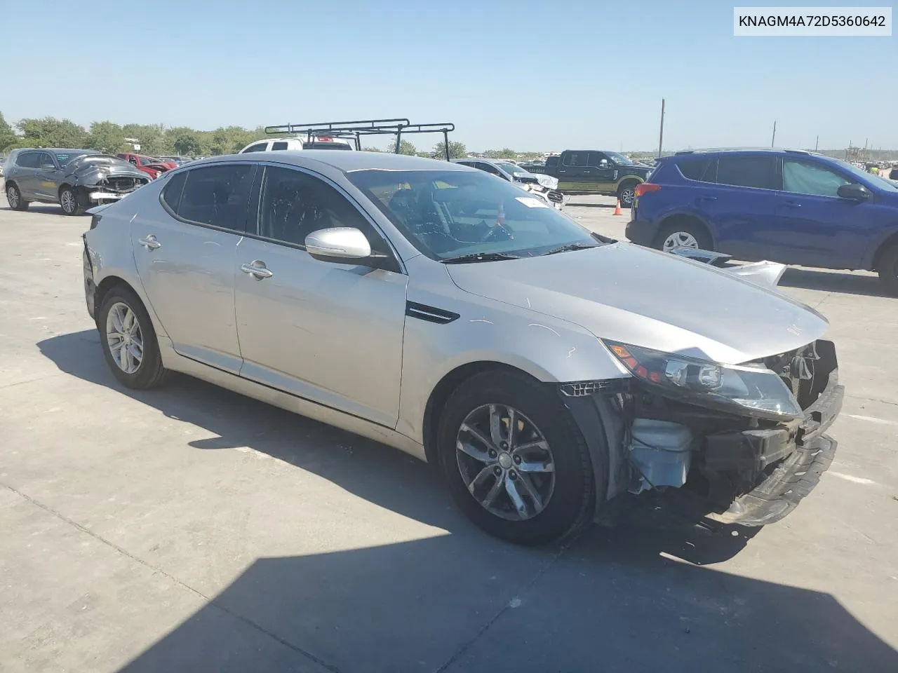 2013 Kia Optima Lx VIN: KNAGM4A72D5360642 Lot: 73200514