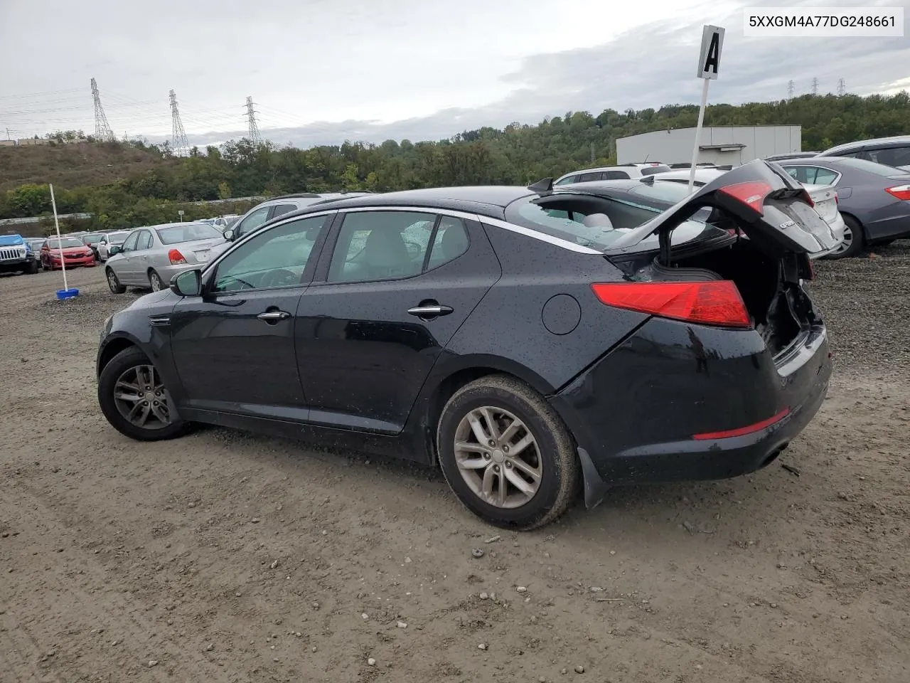 2013 Kia Optima Lx VIN: 5XXGM4A77DG248661 Lot: 73213974