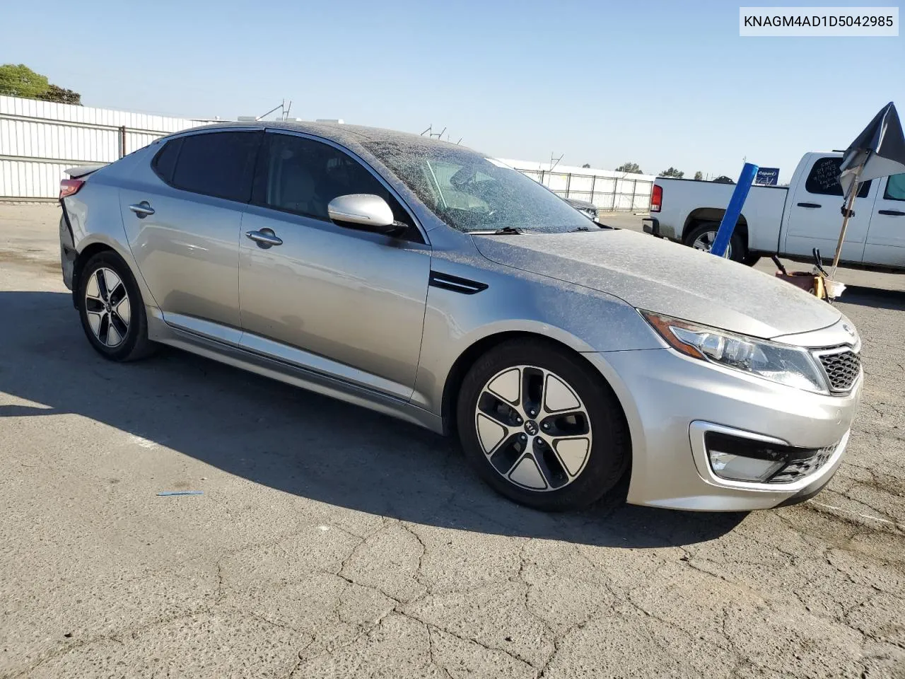 2013 Kia Optima Hybrid VIN: KNAGM4AD1D5042985 Lot: 73235134