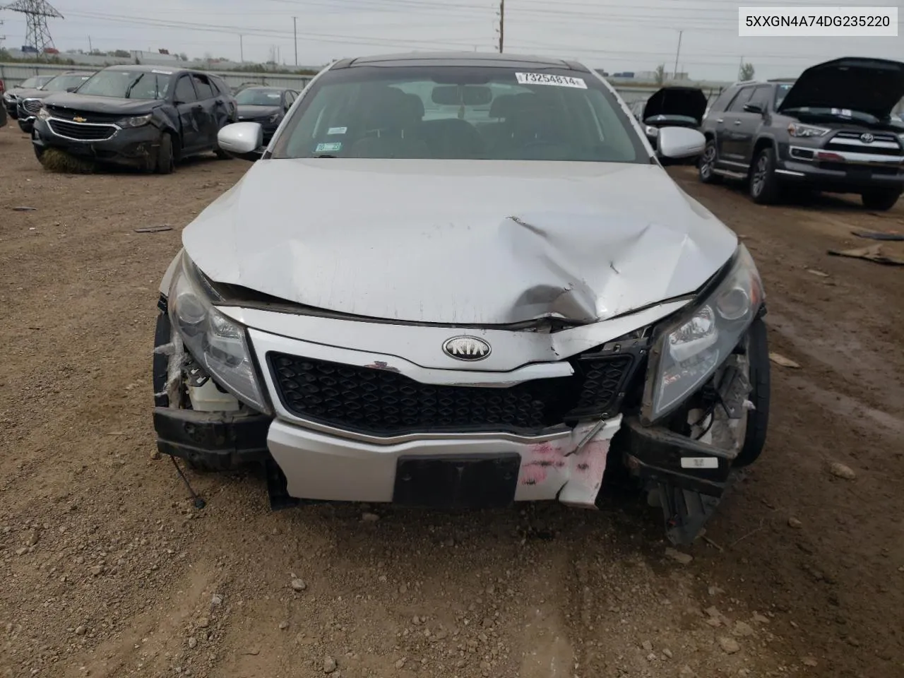 2013 Kia Optima Ex VIN: 5XXGN4A74DG235220 Lot: 73254814