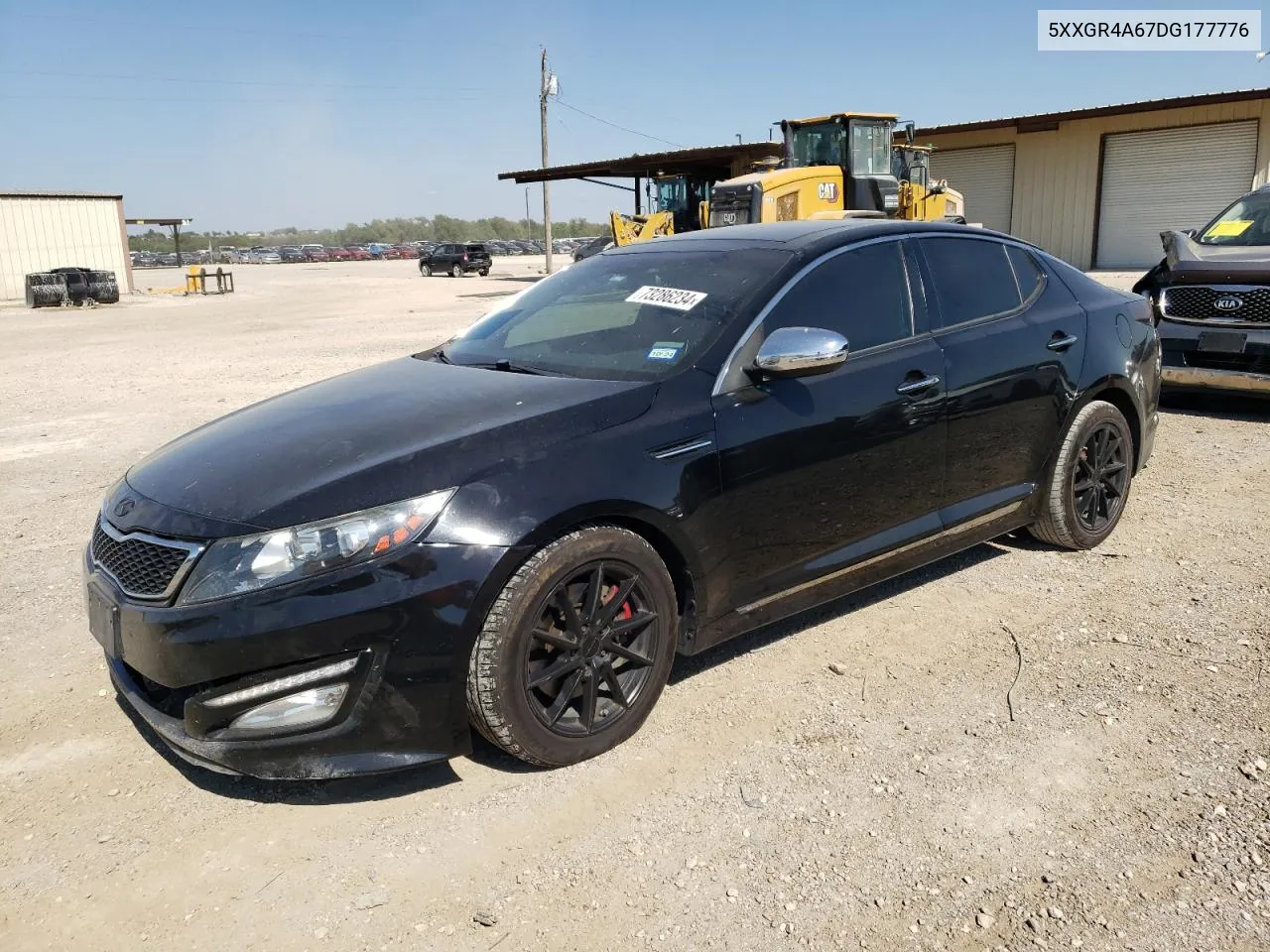 2013 Kia Optima Sx VIN: 5XXGR4A67DG177776 Lot: 73286234