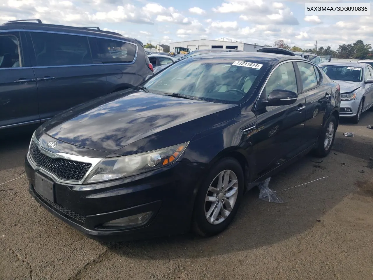 2013 Kia Optima Lx VIN: 5XXGM4A73DG090836 Lot: 73291834