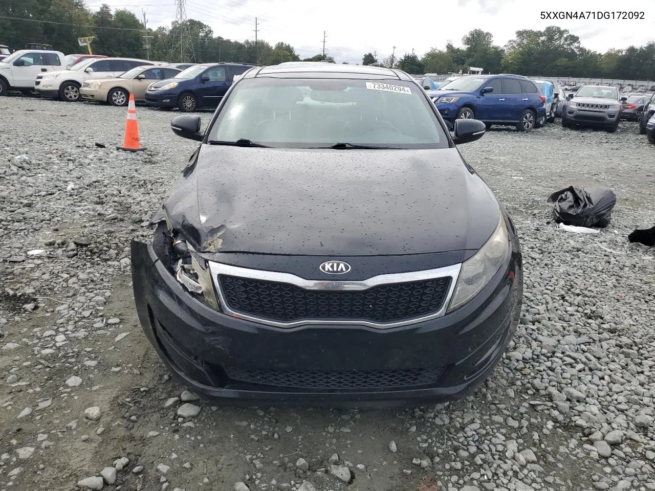 2013 Kia Optima Ex VIN: 5XXGN4A71DG172092 Lot: 73340294