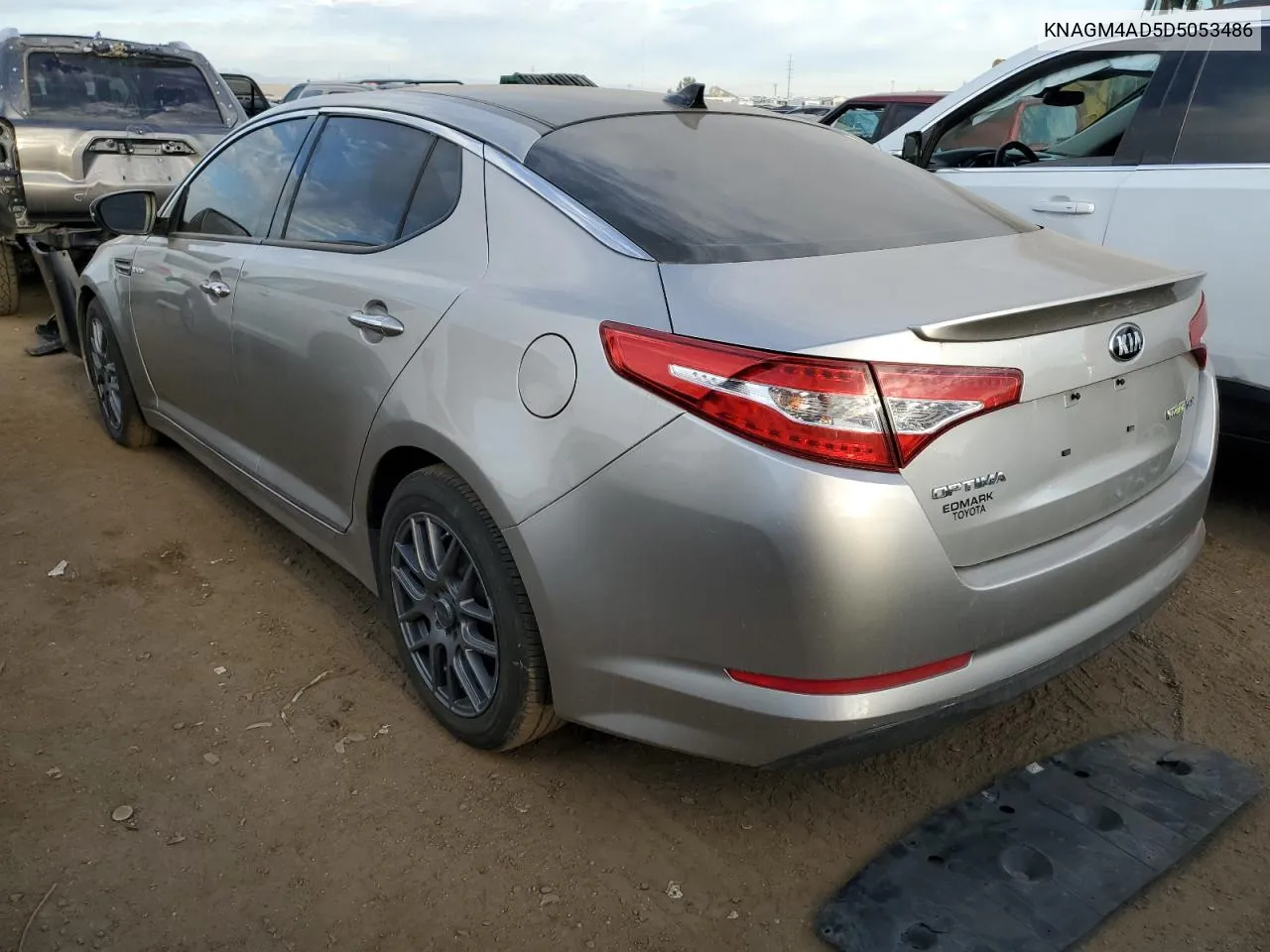 2013 Kia Optima Hybrid VIN: KNAGM4AD5D5053486 Lot: 73396004