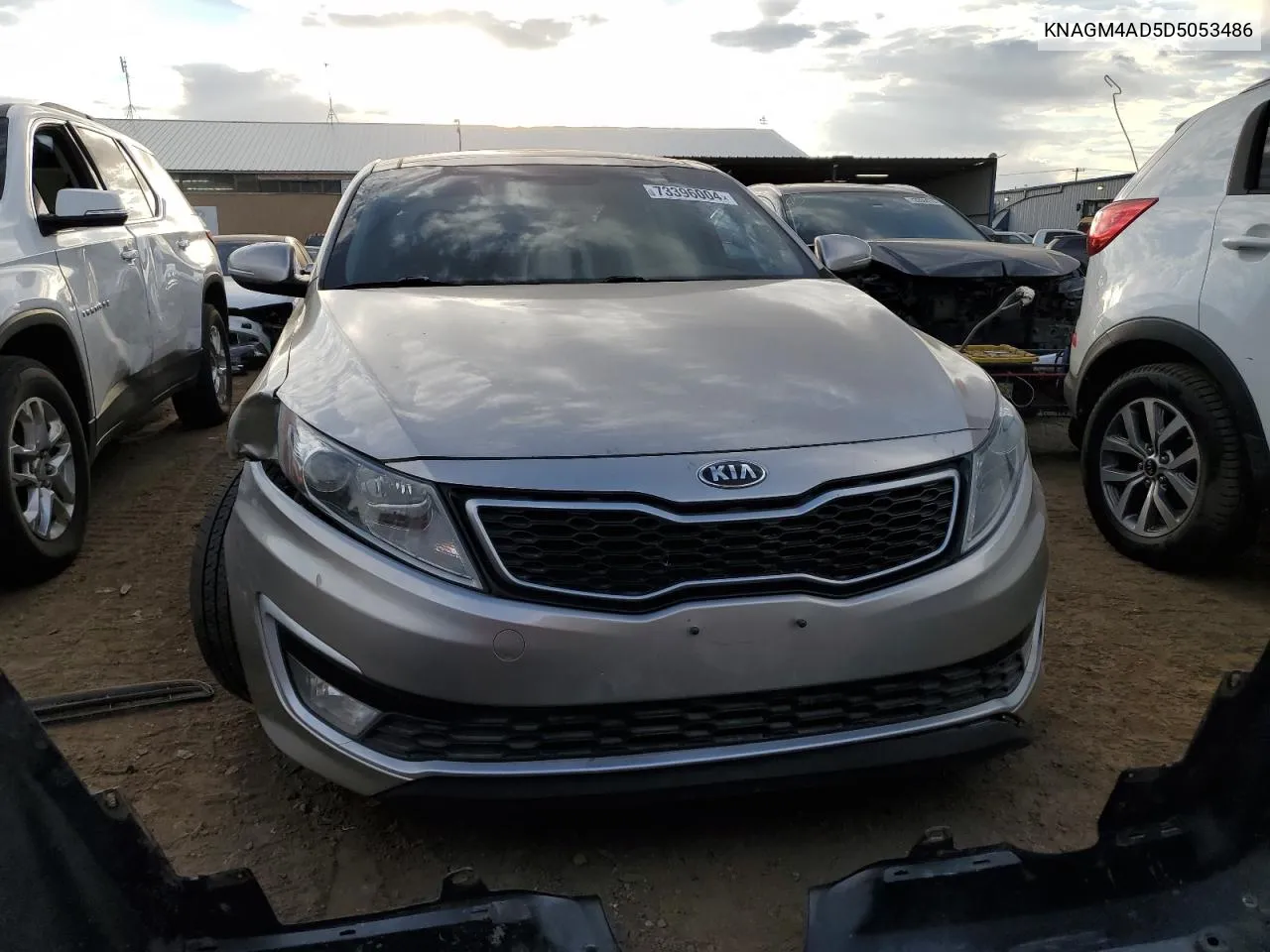 2013 Kia Optima Hybrid VIN: KNAGM4AD5D5053486 Lot: 73396004