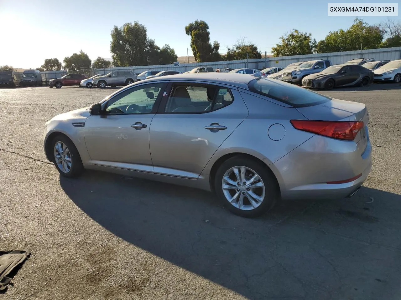 2013 Kia Optima Lx VIN: 5XXGM4A74DG101231 Lot: 73405534