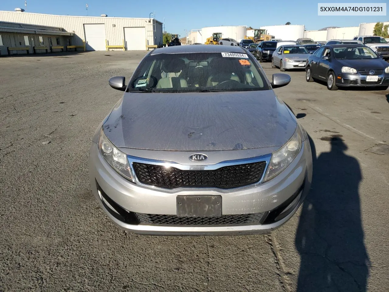 5XXGM4A74DG101231 2013 Kia Optima Lx