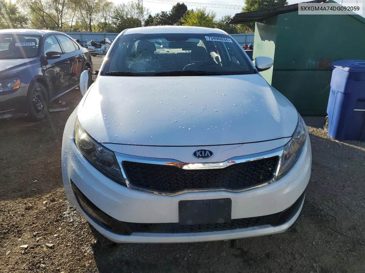 5XXGM4A74DG092059 2013 Kia Optima Lx