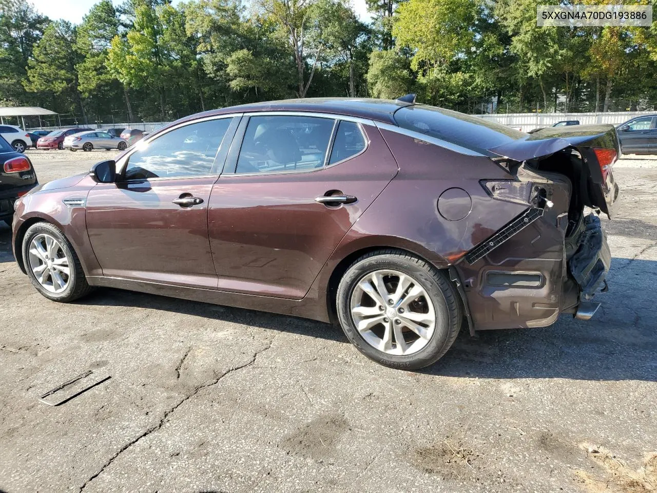 2013 Kia Optima Ex VIN: 5XXGN4A70DG193886 Lot: 73556004