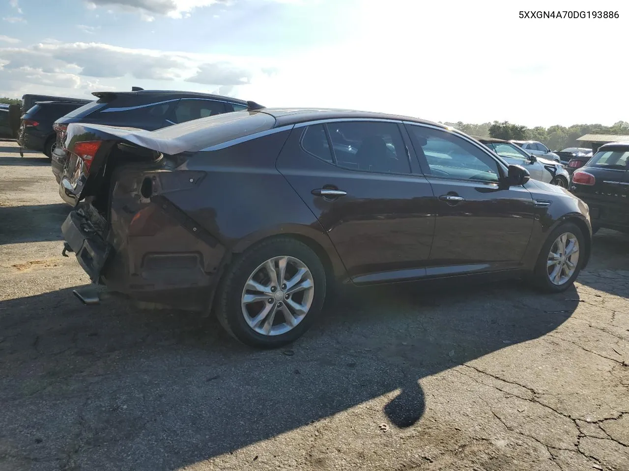 2013 Kia Optima Ex VIN: 5XXGN4A70DG193886 Lot: 73556004