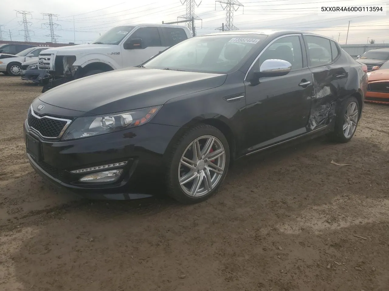 5XXGR4A60DG113594 2013 Kia Optima Sx