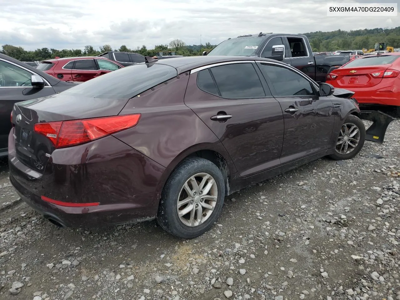 2013 Kia Optima Lx VIN: 5XXGM4A70DG220409 Lot: 73585944