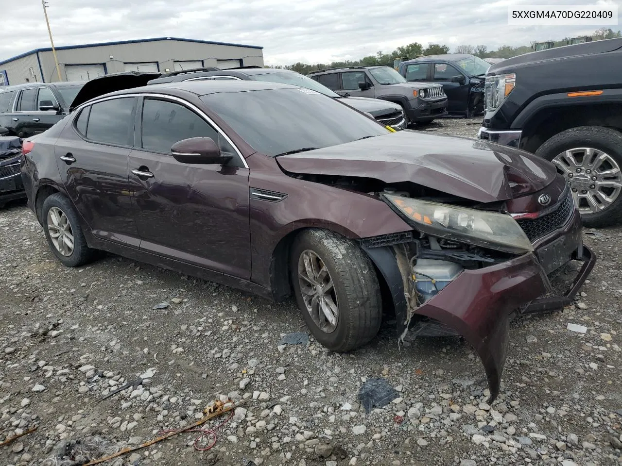 2013 Kia Optima Lx VIN: 5XXGM4A70DG220409 Lot: 73585944