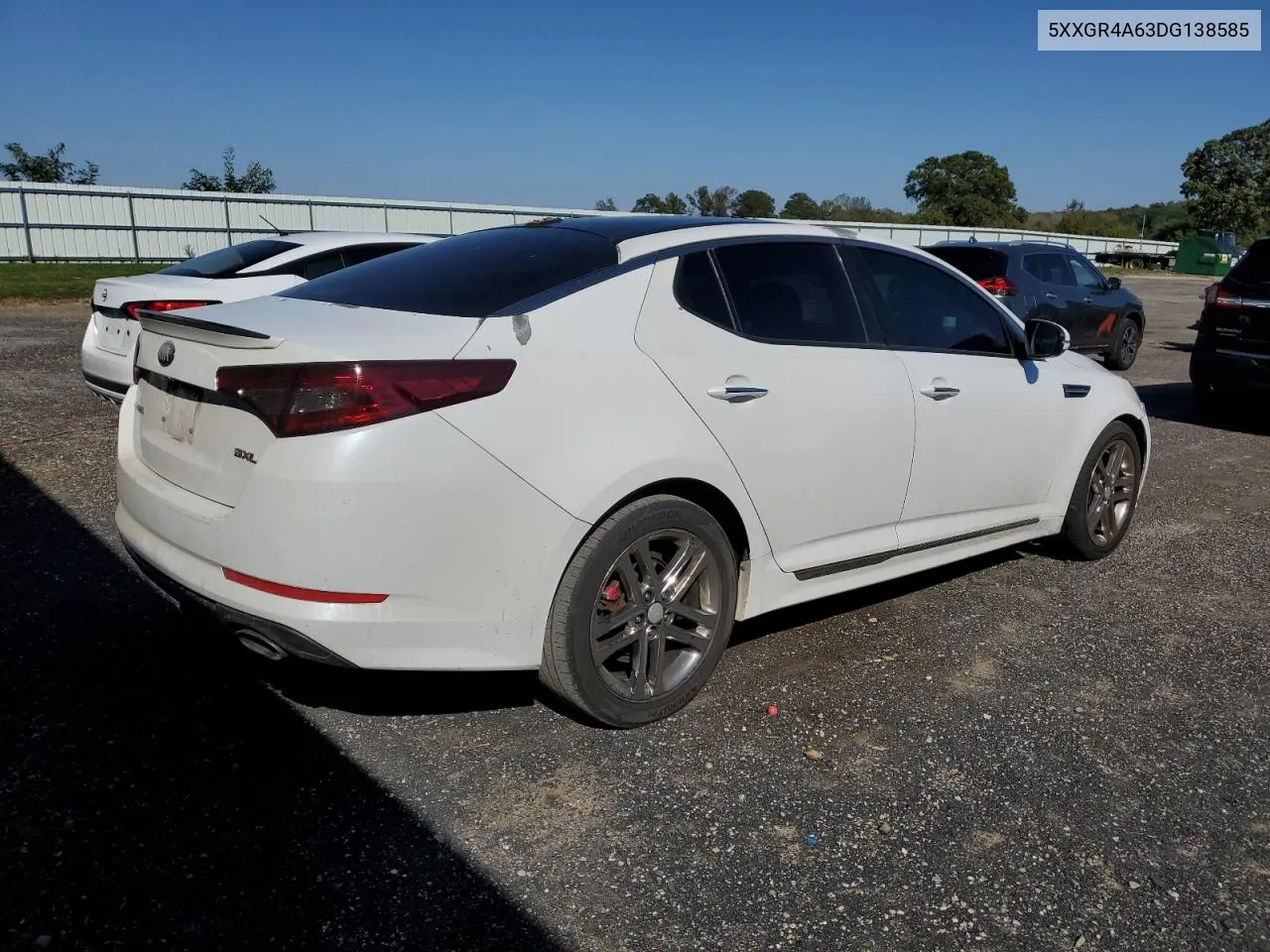 2013 Kia Optima Sx VIN: 5XXGR4A63DG138585 Lot: 73627894