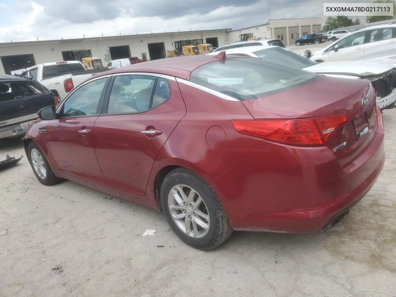 2013 Kia Optima Lx VIN: 5XXGM4A78DG217113 Lot: 73667084