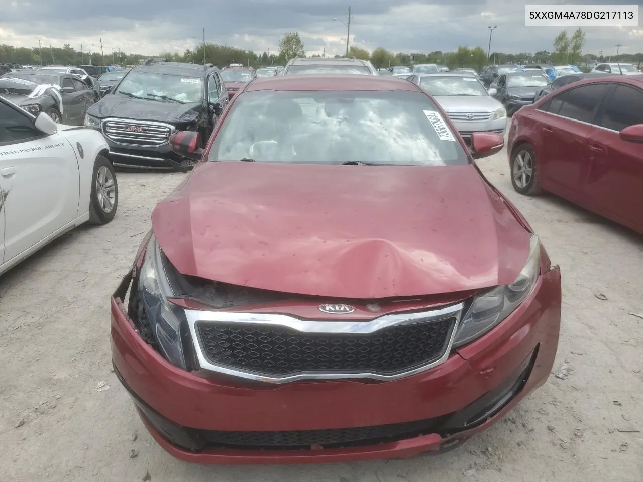 5XXGM4A78DG217113 2013 Kia Optima Lx