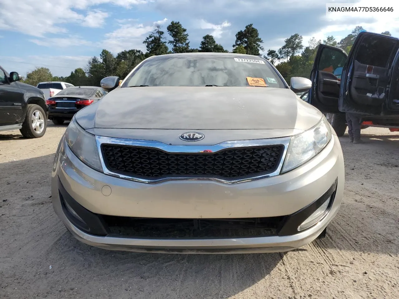 KNAGM4A77D5366646 2013 Kia Optima Lx