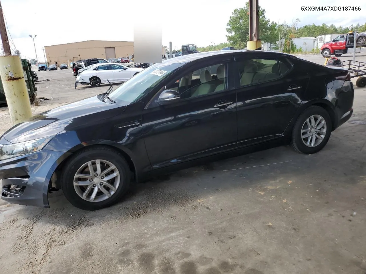 2013 Kia Optima Lx VIN: 5XXGM4A7XDG187466 Lot: 73727194