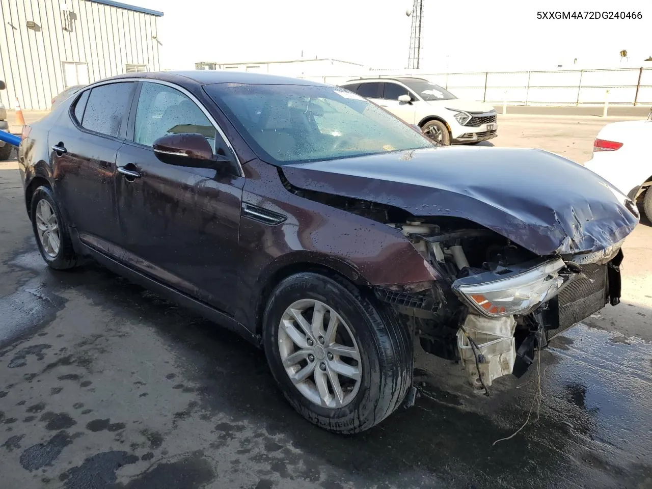 2013 Kia Optima Lx VIN: 5XXGM4A72DG240466 Lot: 73804524