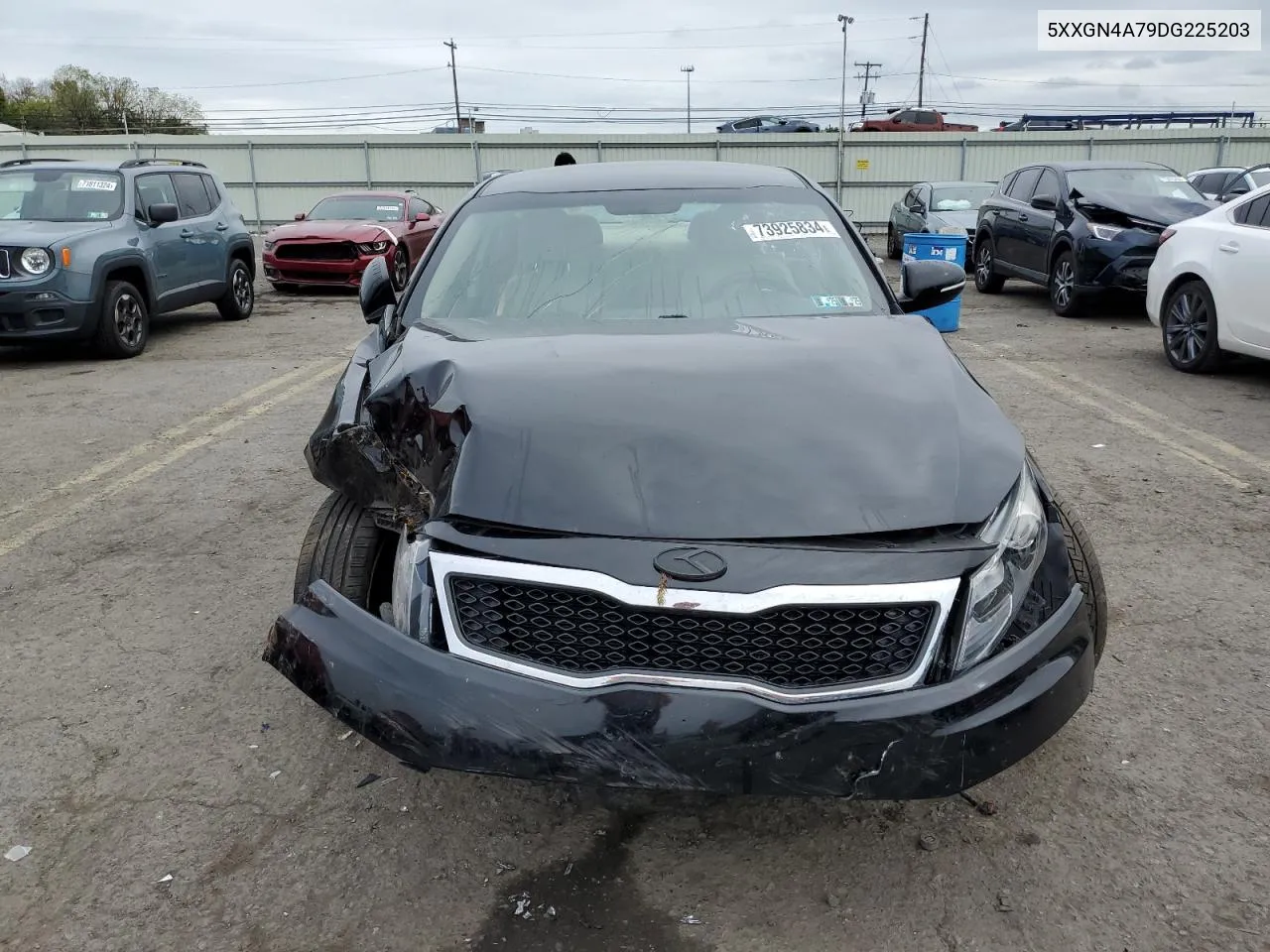 2013 Kia Optima Ex VIN: 5XXGN4A79DG225203 Lot: 73925834