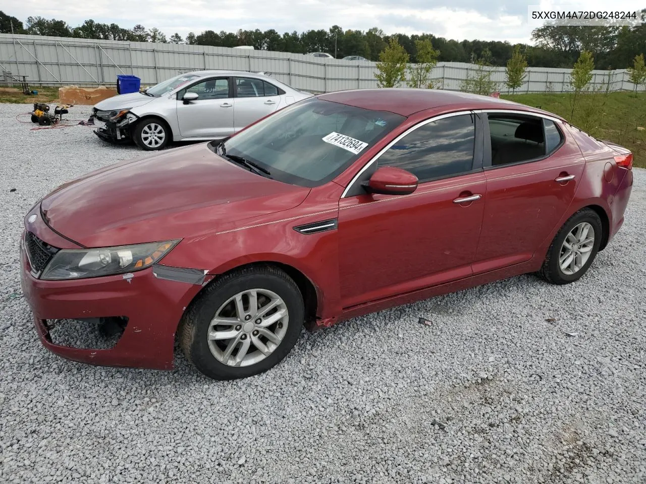 5XXGM4A72DG248244 2013 Kia Optima Lx