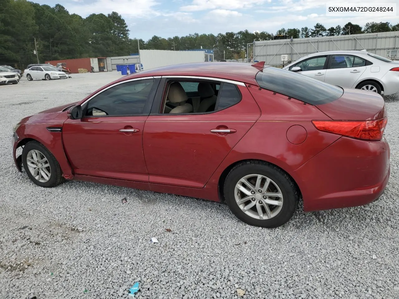 5XXGM4A72DG248244 2013 Kia Optima Lx