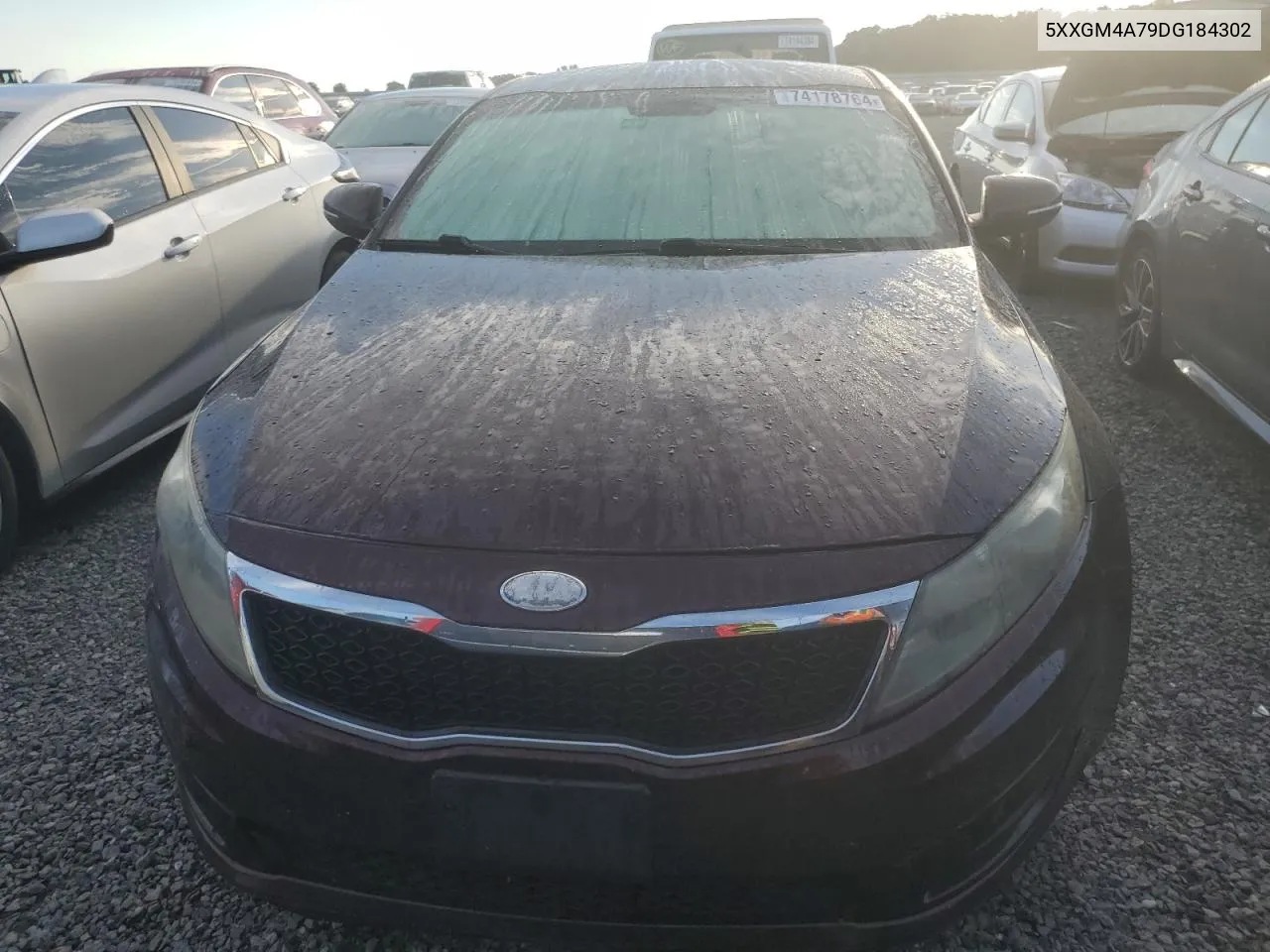 2013 Kia Optima Lx VIN: 5XXGM4A79DG184302 Lot: 74178764