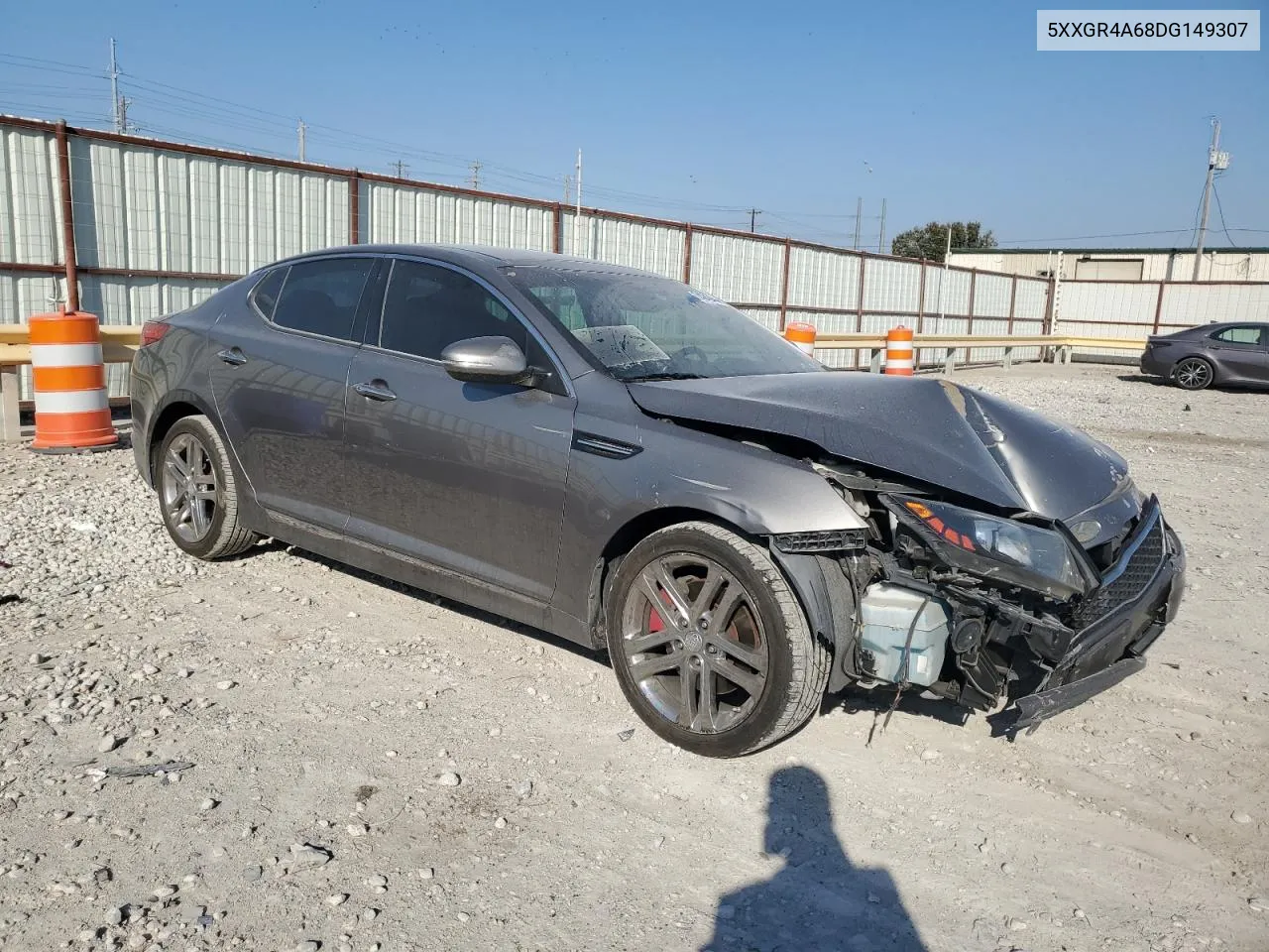 2013 Kia Optima Sx VIN: 5XXGR4A68DG149307 Lot: 74243444