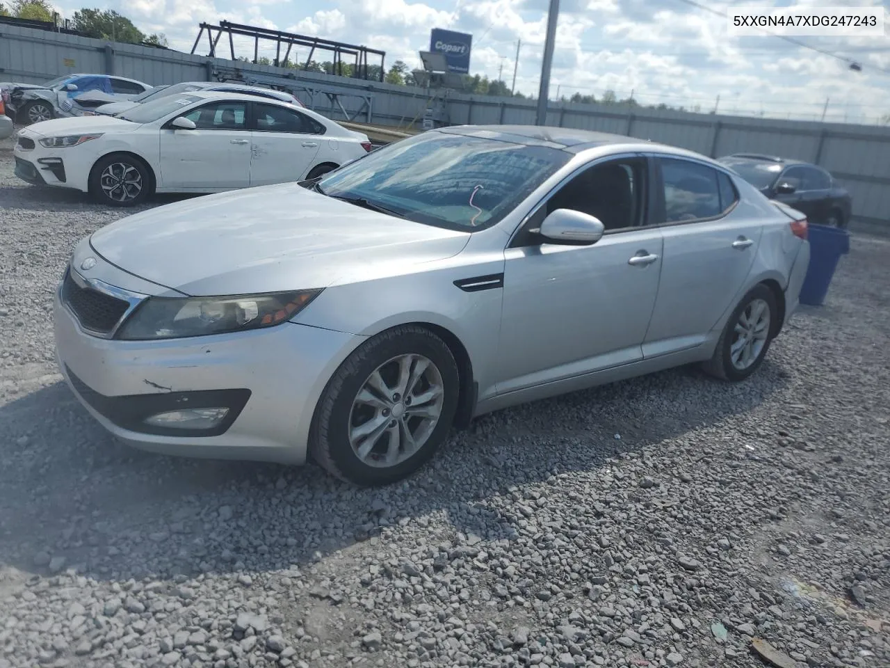 5XXGN4A7XDG247243 2013 Kia Optima Ex